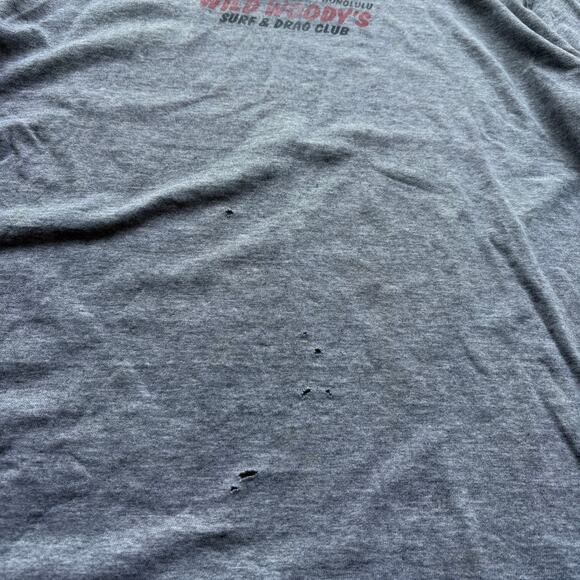 Vintage Y2K Surf‎ Style Wild Woody's Surf and Drag Club T-shirt - Picture 3 of 5